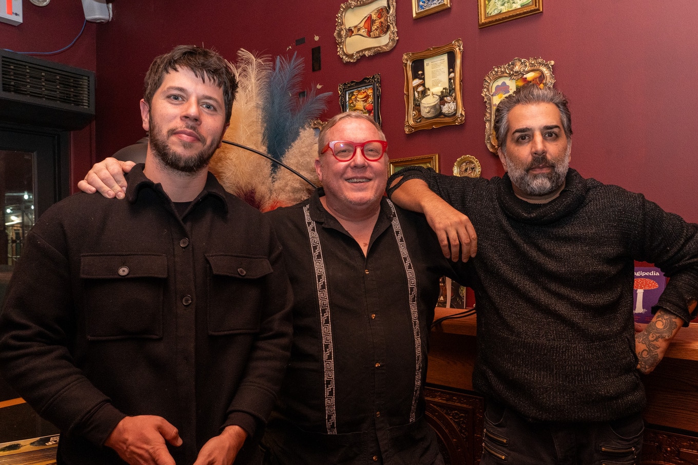 Drew Brady, Sother Teague, Ravi Derossi